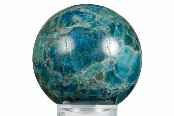 Bright Blue Apatite Sphere - Madagascar #334041